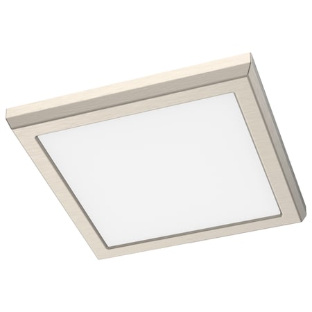 Nuvo Blink Performer, 10 Watt LED, 7 Inch Square Fixture, Brushed Nickel Finish, 5 CCT Selectable 62/1917